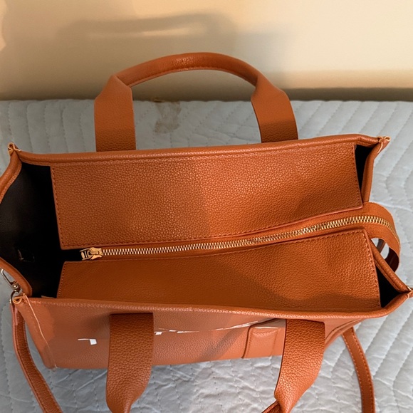Brown Leather Tote Bag - Picture 2 of 7